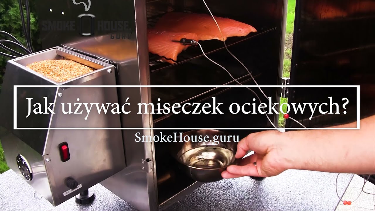Jak wędzić w Borniaku i jak używać miseczek ociekowych -  generator dymu