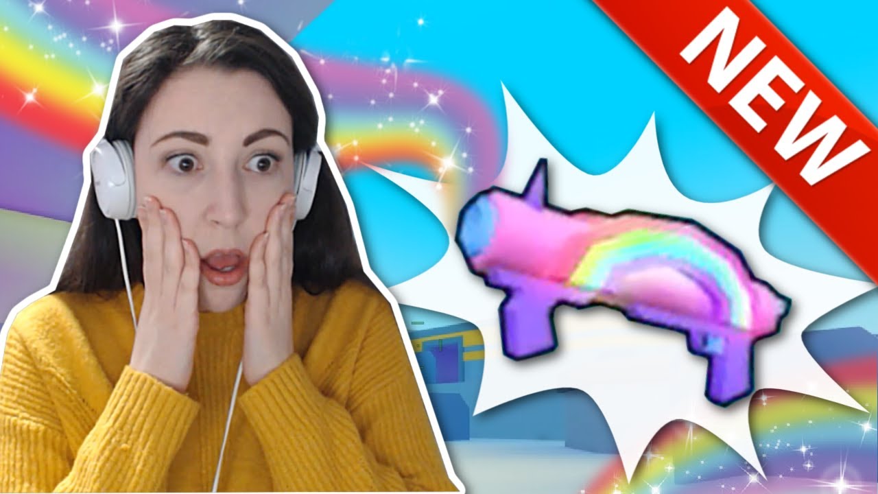 *3 NUKES* with the *NEW* UNICORN GUN!! | Roblox Big Paintball HUGE UPDATE!