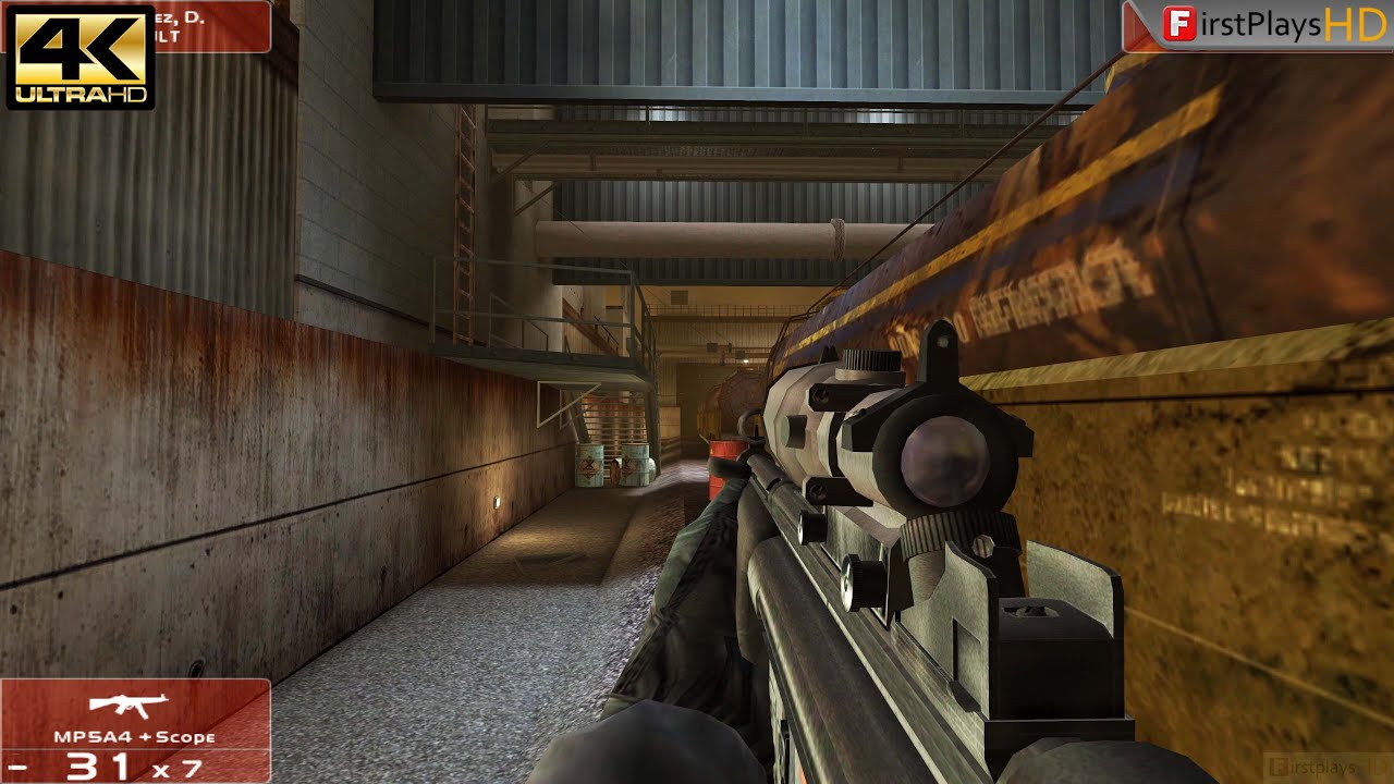 Tom Clancy's Rainbow Six 3: Raven Shield (2003) - PC Gameplay 4k 2160p / Win 10