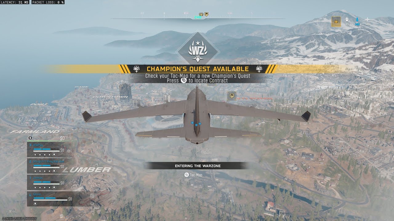 Stealing A Warzone Contract POV (Warzone BO7 Nuke Contract Stealing)