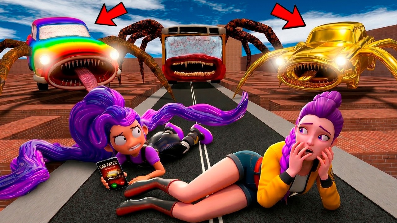 Why CAR EATER Calling Rumi and Lily Lovebraids in Maze GMod