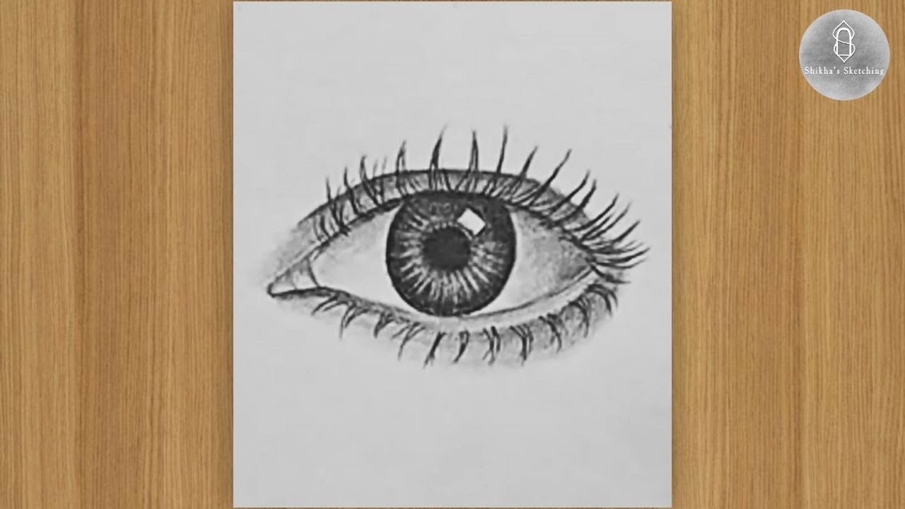 How to Draw An EYE  For beginners  | Easy way to draw