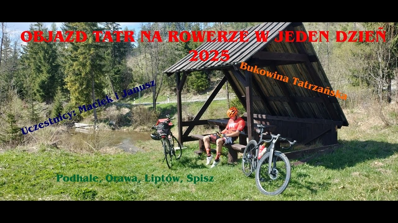 Objazd Tatr na rowerze