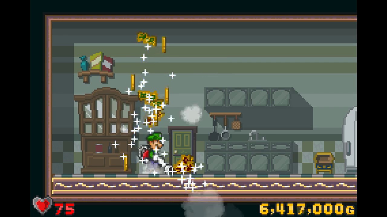 Luigi's Mansion 2D: Eternal Night (fangame) Demo - Playthrough