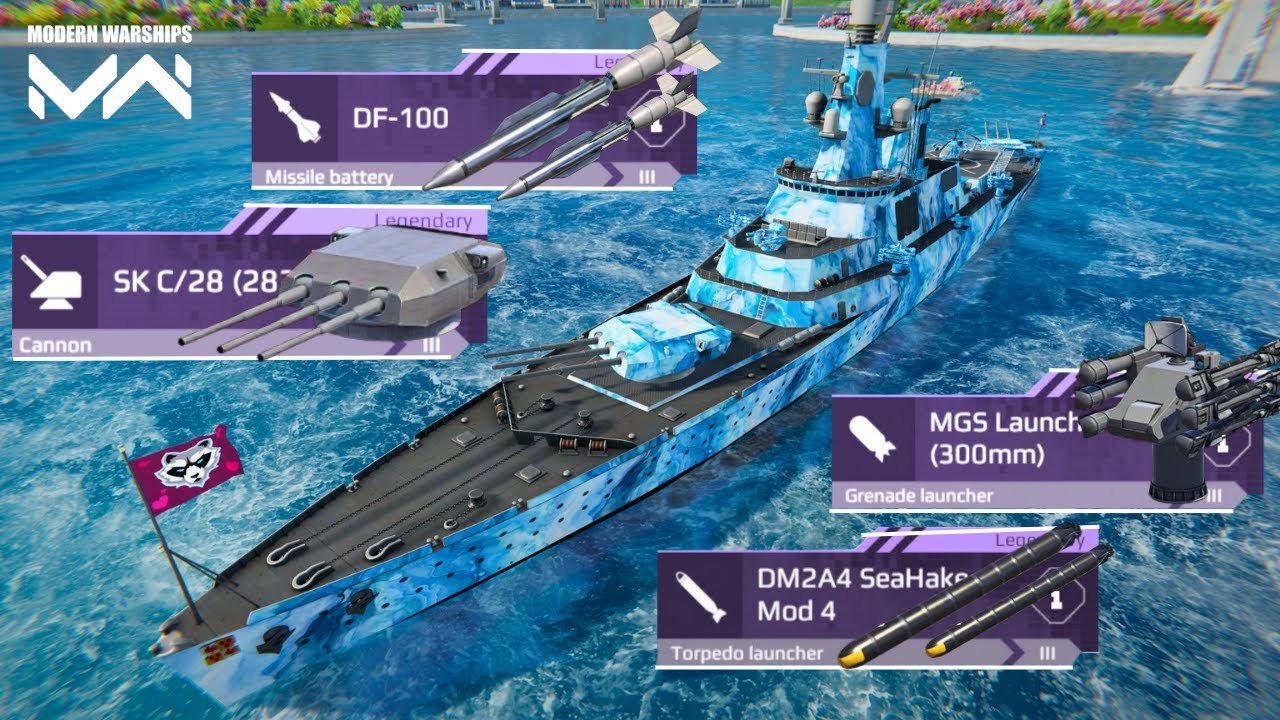 FGS Admiral Graf Spee 😎 most valuable Cruiser for ranked mod 🔥 in modern warships