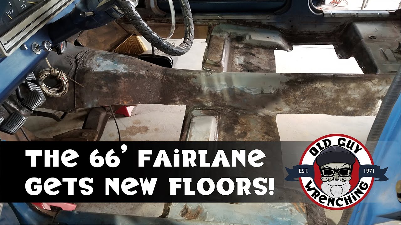 The 66' Fairlane gets new floors!