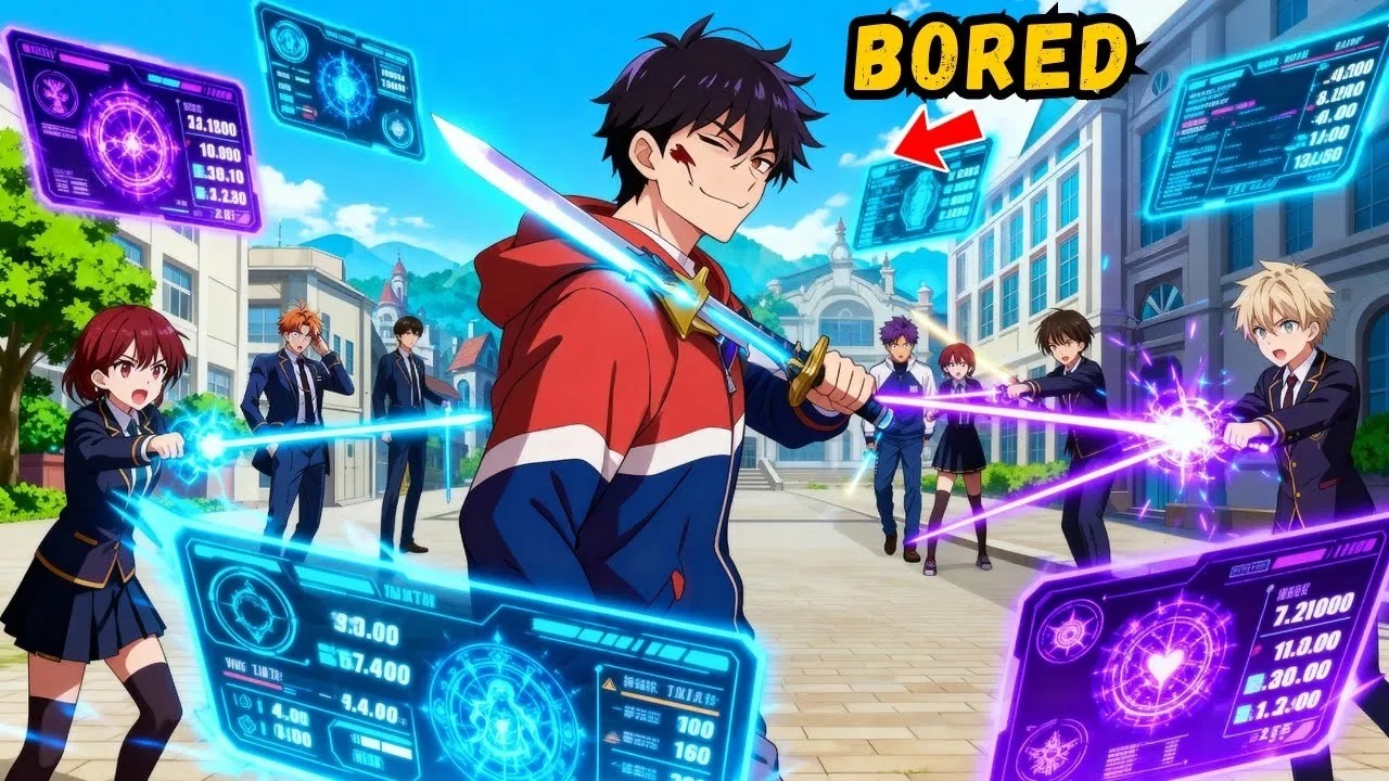 Um fraco com magia SSS infinita esconde isso na academia para parecer normal. - Resumo do Manhwa