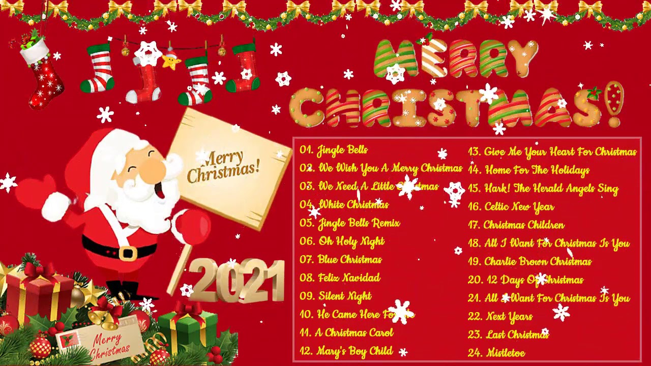 Joyeux No&euml;l 2020 🎅 Liste de lecture des meilleures chansons de No&euml;l 2020 2021🎄 Meilleur No&euml;l
