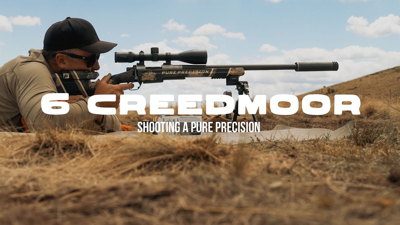 Is the 6mm Creedmoor the best Creedmoor? First Shots with a Pure Precision Rifle