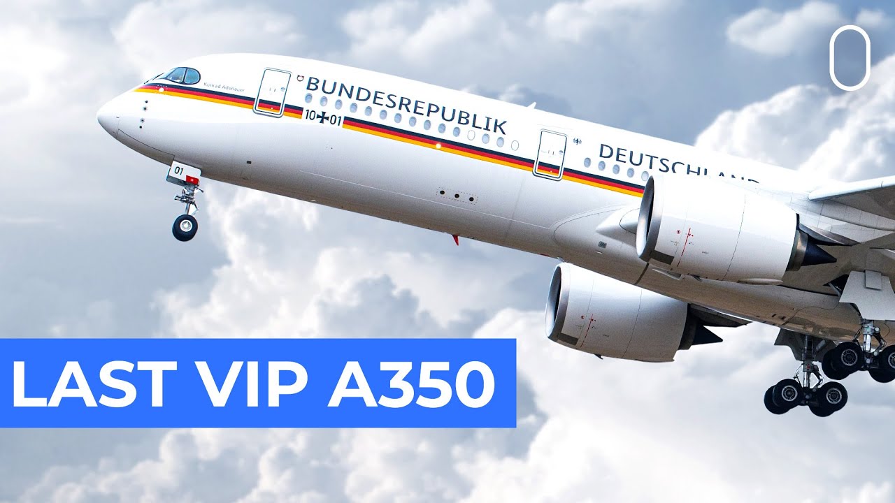 Lufthansa Technik Delivers Final Custom Airbus A350 To The German Air Force