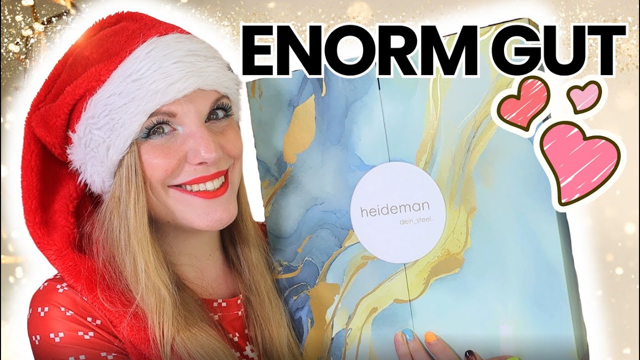 EINFACH TOLL ❤️ heideman Schmuck Adventskalender 2024 Unboxing