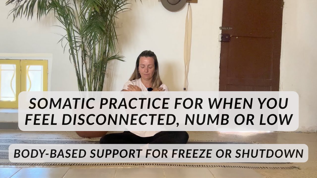 Feeling numb, low or disconnected? Try this nervous system practice to gently come back to yourself