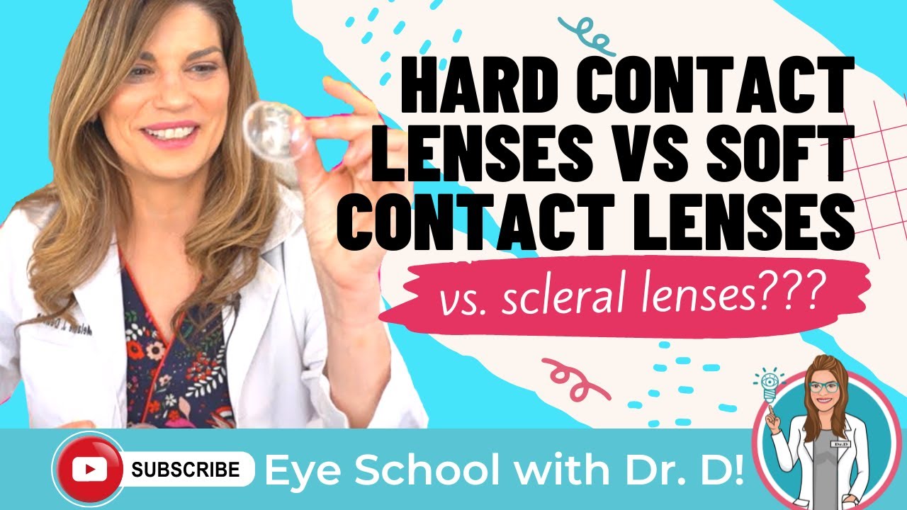 Hard Contact Lenses | Rigid Gas Permeable Contact Lenses (RGP) vs. Soft Contacts vs. Scleral Lenses