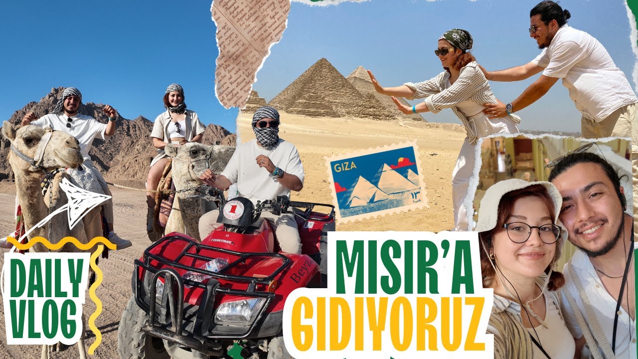 Birlikte Mısır’a Gidelim ! 🇪🇬✈️ (Sharm El Sheikh - Safari - Piramitler)