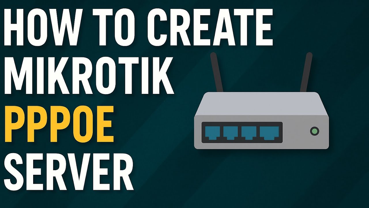 How to create a MikroTik PPoE Server | step-by-step Tutorial (2025)