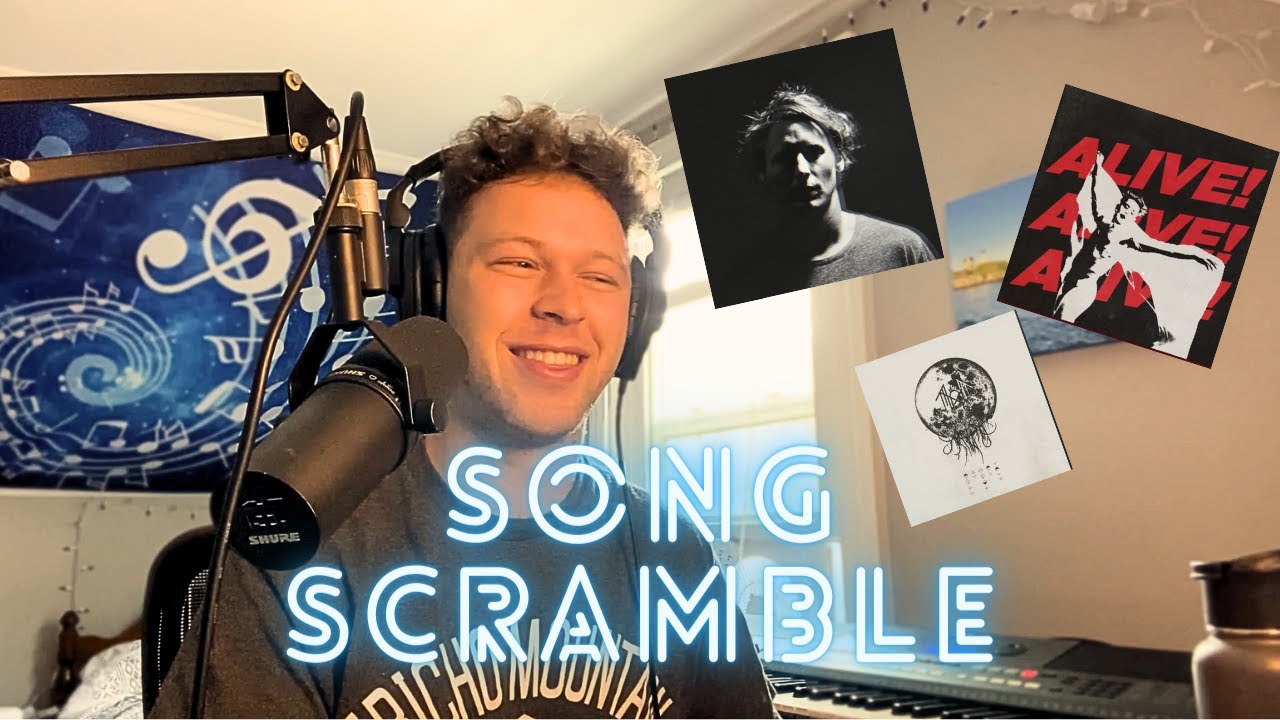 REACTING TO RANDOM SONGS?? - Song Scramble #1 (ft. Ben Howard, Sleep Token, and The Scarlet Opera)