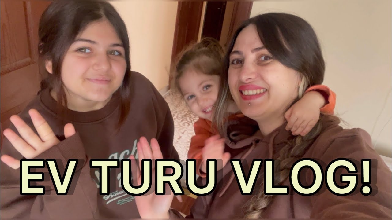 Ev Turu Vlog!!(işte merak ettiğiniz o ev!!)