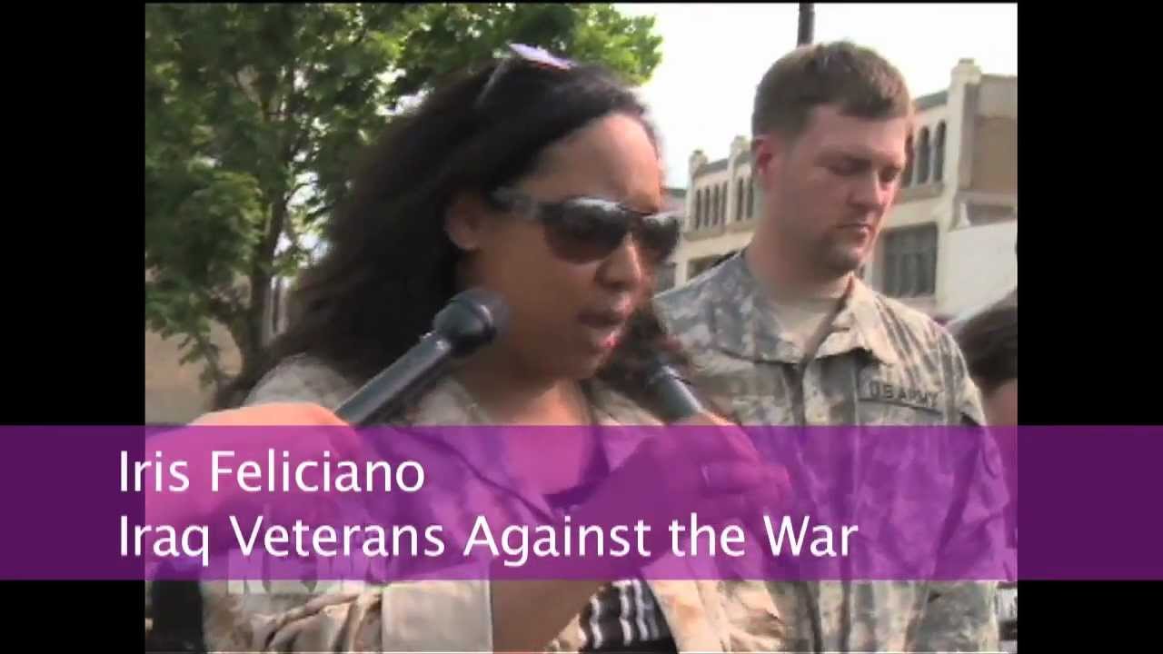 NATO interview Afghans for Peace and Iraq Veterans Against the War