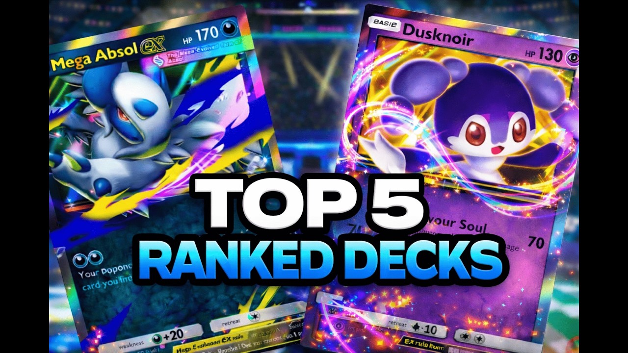 TOP 5 RANKED DECKS - THIS DUSKNOIR DECK IS THE NEW META!!!!
