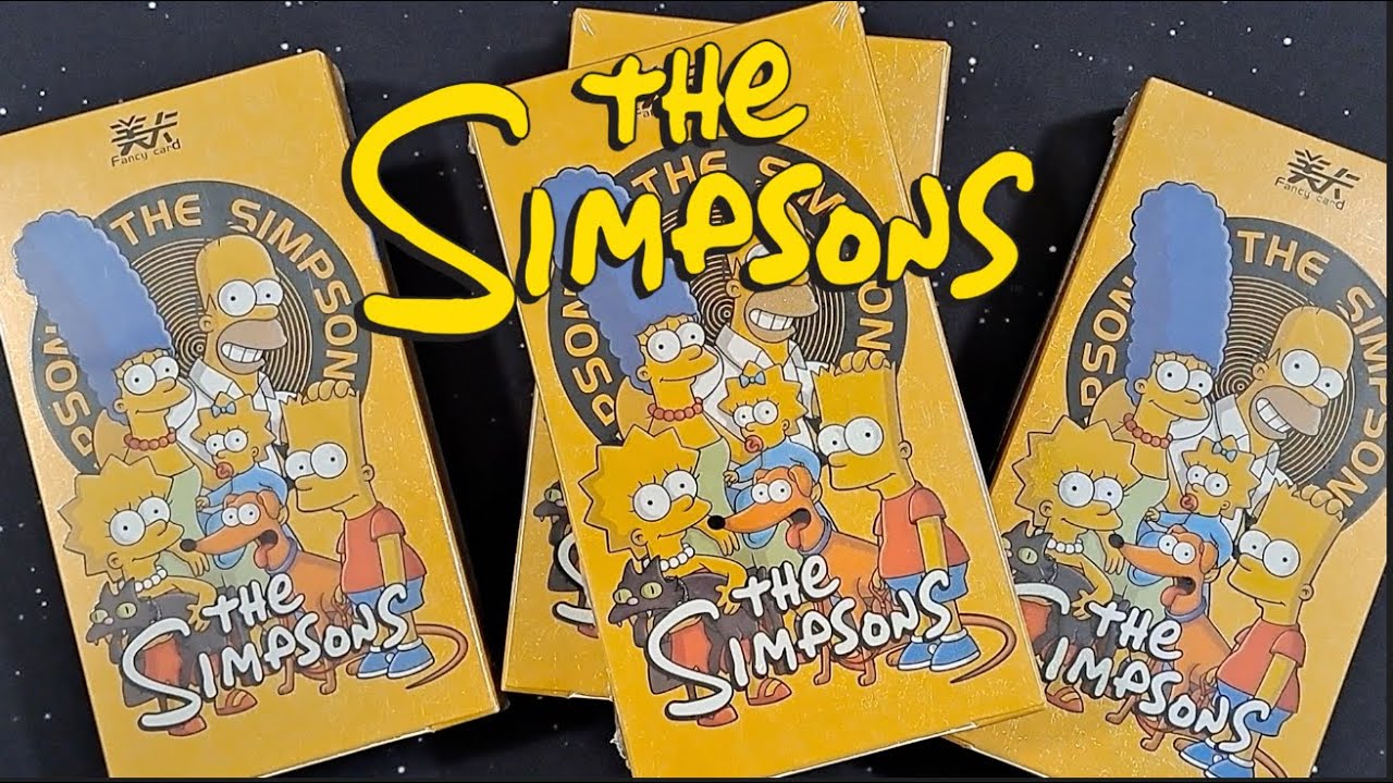 The Simpsons cards! New set from #aliexpress and Fancy Cards #thesimpsons