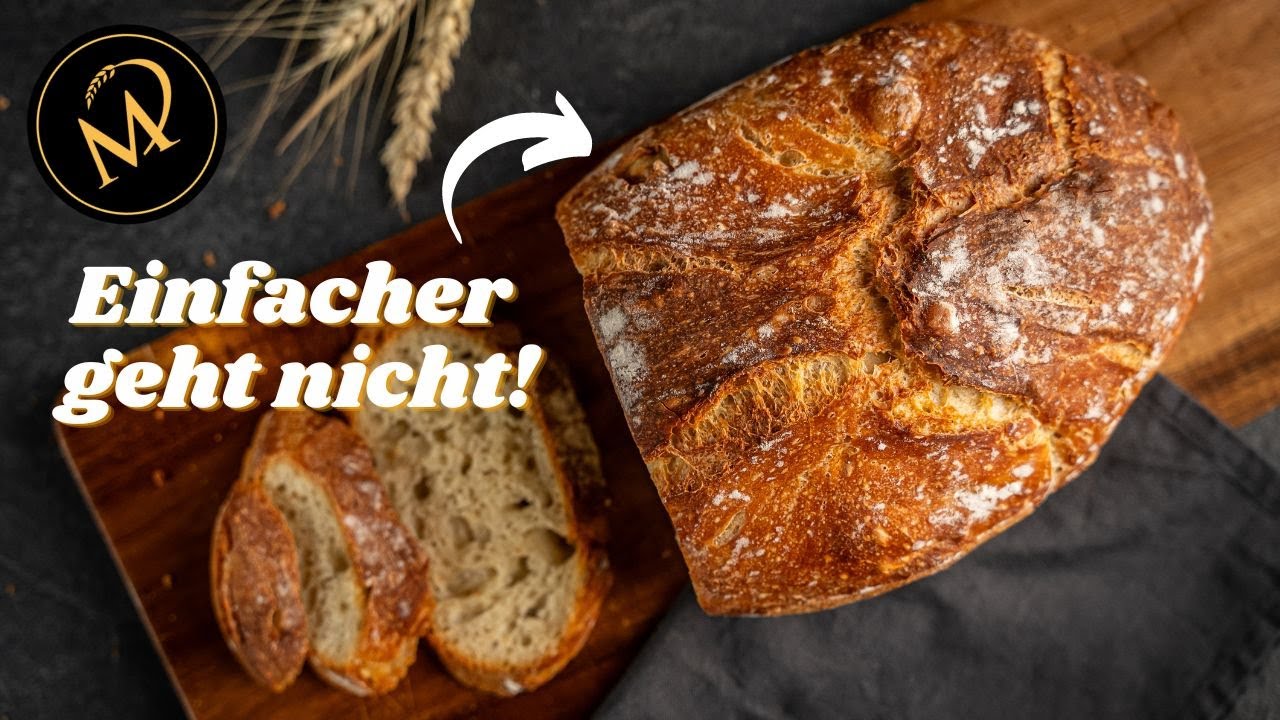 Das einfachste Brot der Welt - Brotbacken f&uuml;r Anf&auml;nger - 3 in 1 Backform