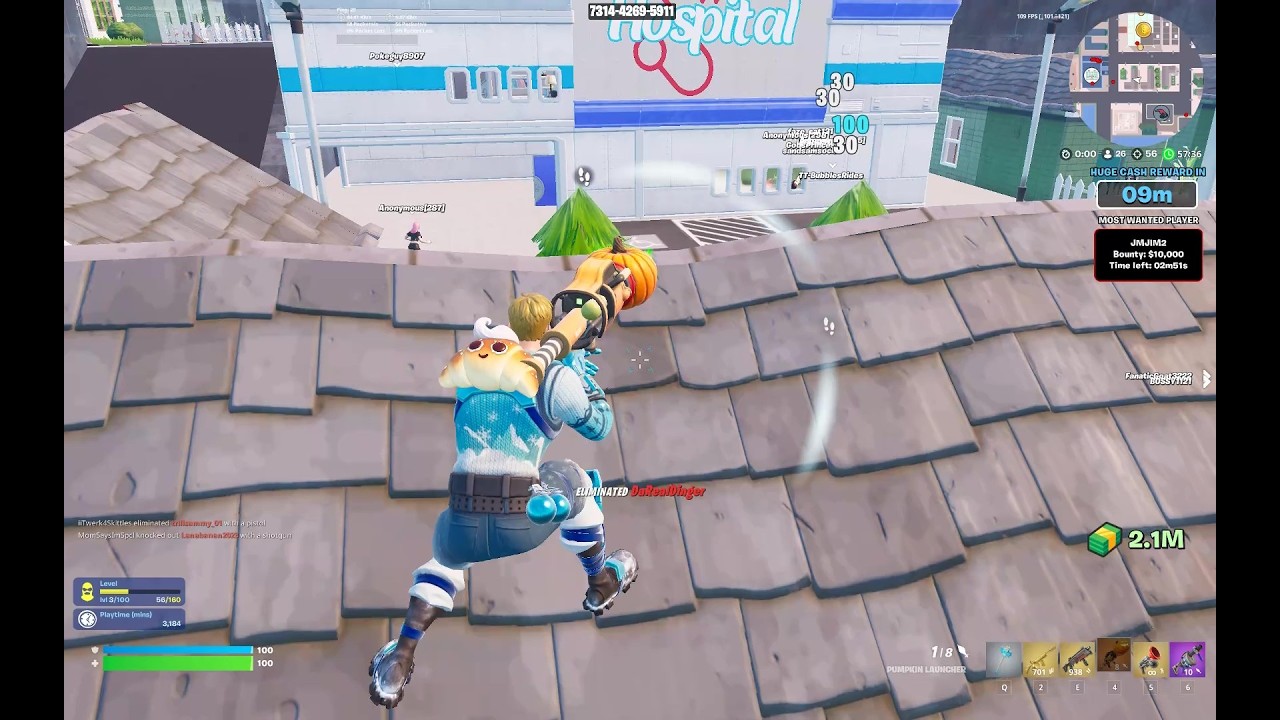 Sweat vs 10 NOOB TEAMERS | Da Hood