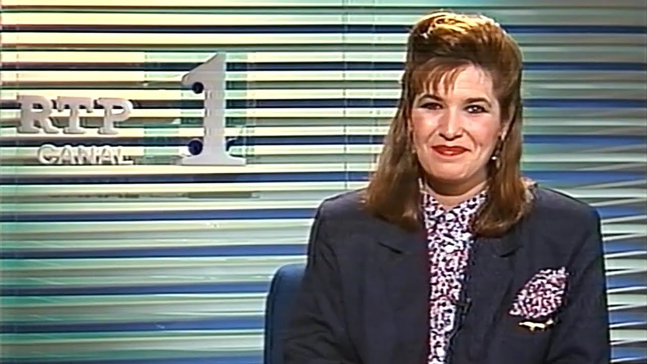 Fim de emissão RTP Canal 1 - 04/05/1990