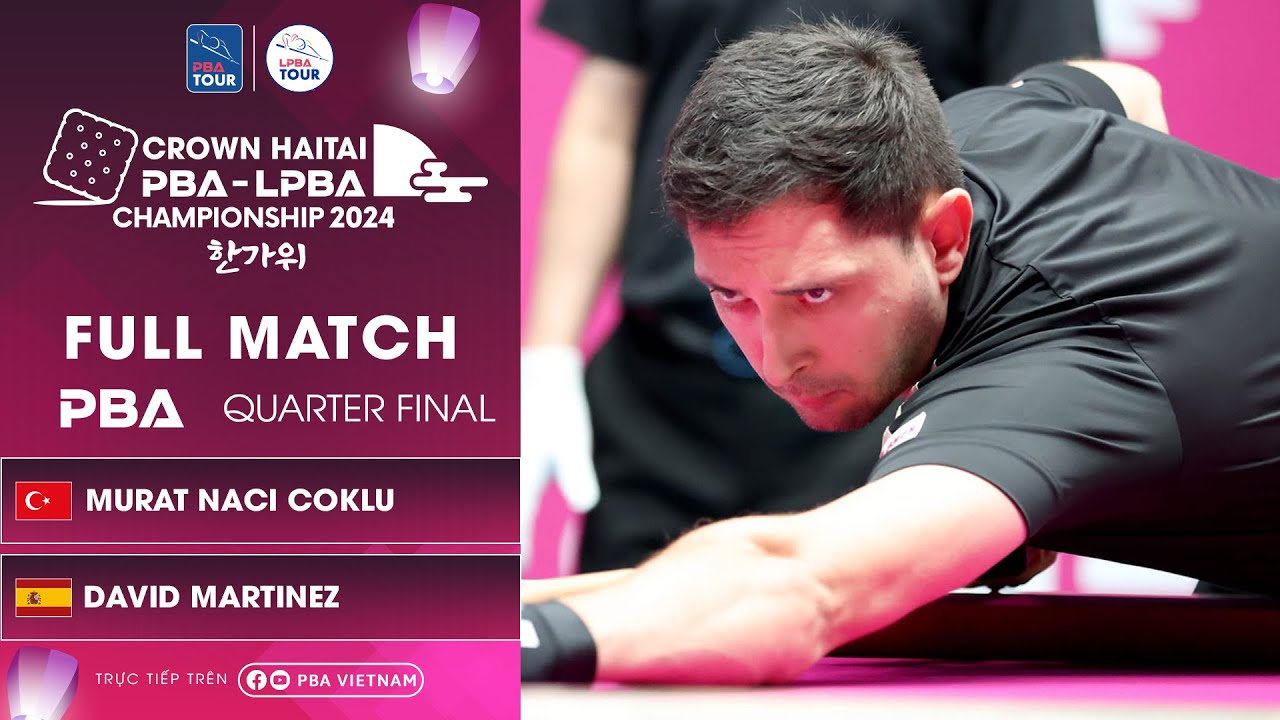 FULL MATCH: DAVID MARTINEZ vs MURAT NACI COKLU | PBA R8 | Crown Haitai Championship 2024