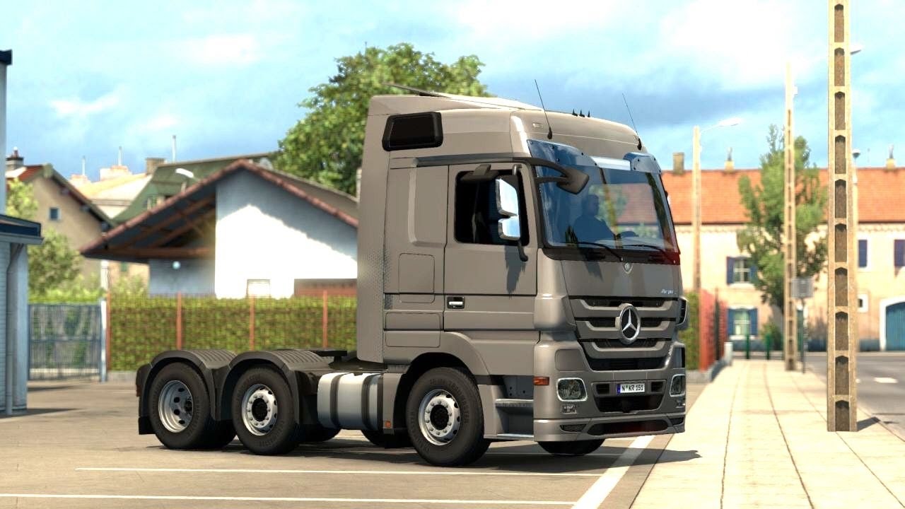 ETS 2 - Vive la France DLC - Trailer Pick Up From La Rochelle