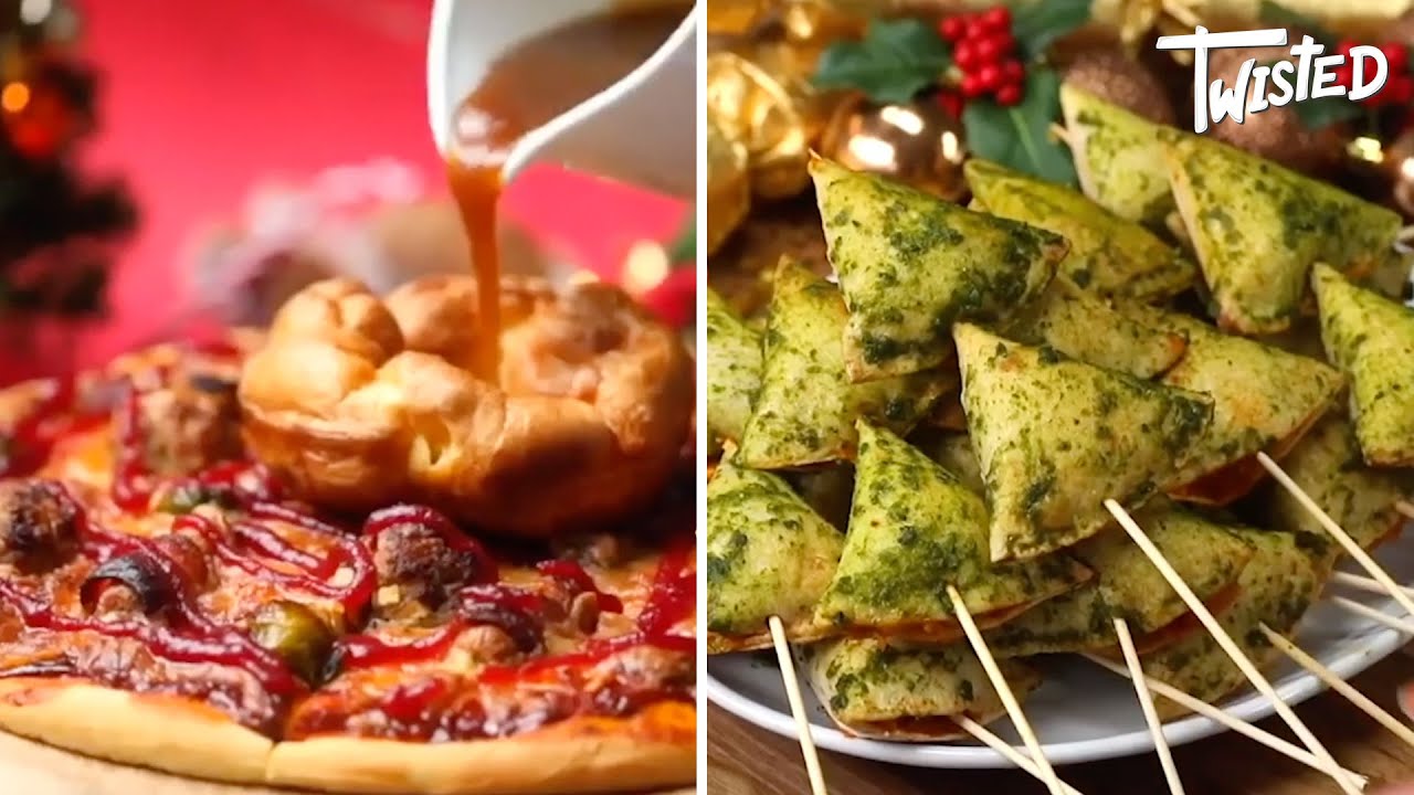 Advent Day 9: Merry Bites of Christmas | Festive Feasts from Santa's Dunker Pizza to Tree Parcels