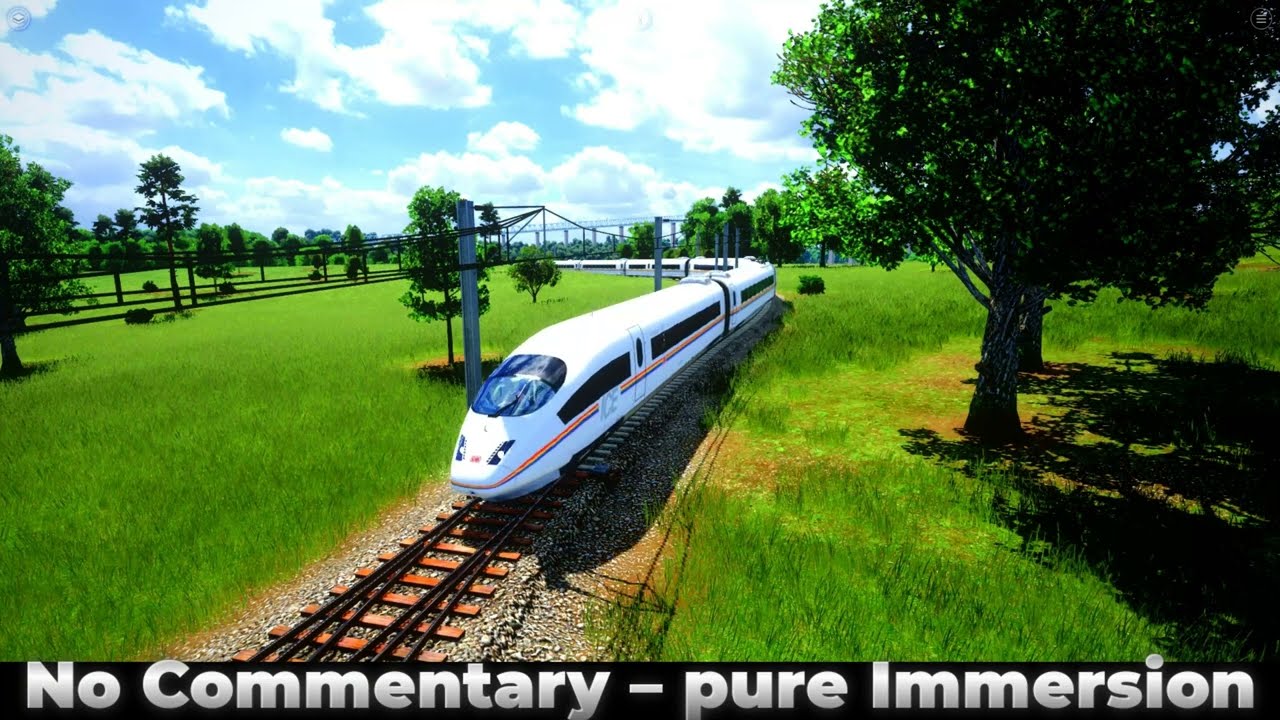 Immersion bei TrainVista – deinem virtuellen Fenster zur Welt der Zugreisen.
