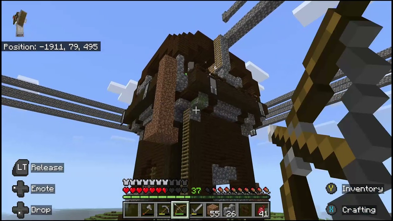Xbox - 2025 May 12 2 - Minecraft - Experimenting after toasted