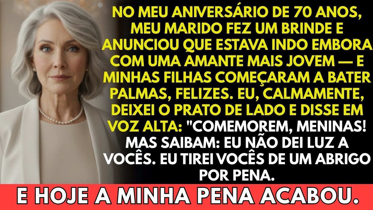 Minhas filhas ficaram felizes quando meu marido me deixou. Então eu revelei a verdade sobre elas…