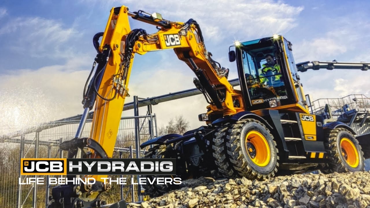 JCB Hydradig 110W | Excavating around Services | Real-Time & Time-Lapse | GoProHero9
