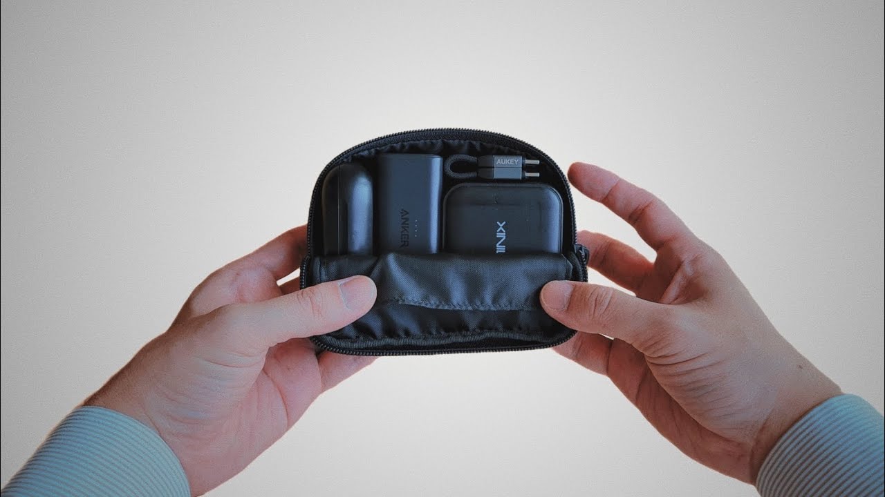 What&rsquo;s in my TINY travel tech pouch?
