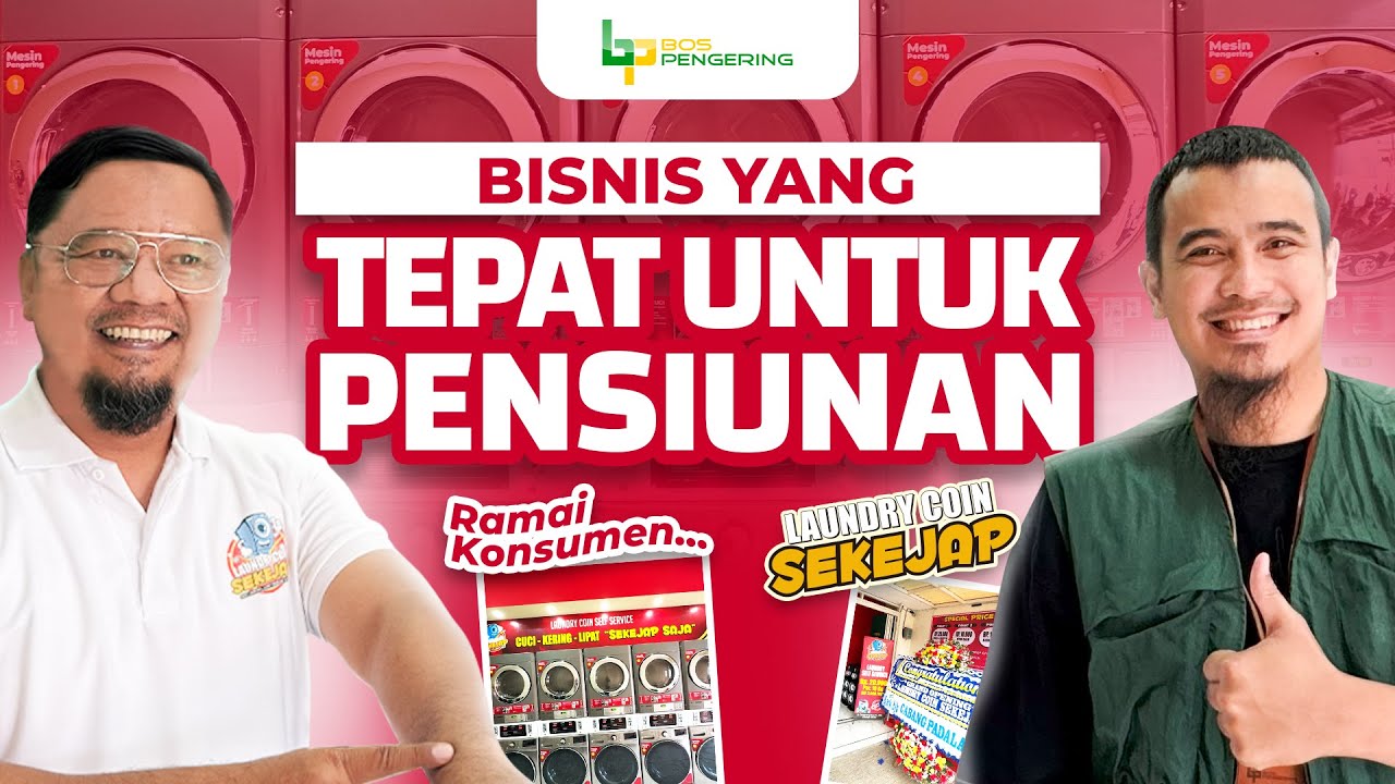 Nikmati Masa Pensiun Sambil Jalanin Bisnis Laundry | Sekejap Laundry Koin Cimahi