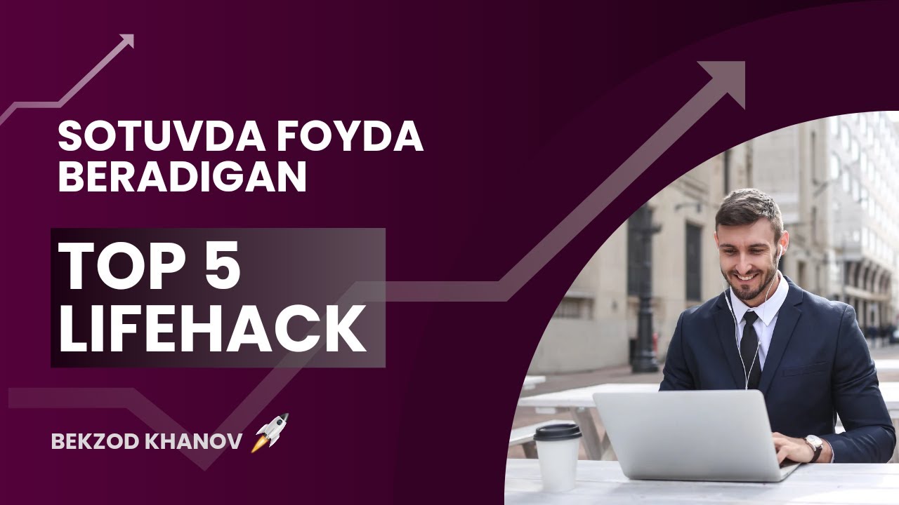 Sotuvda qo'l keladigan TOP 5 