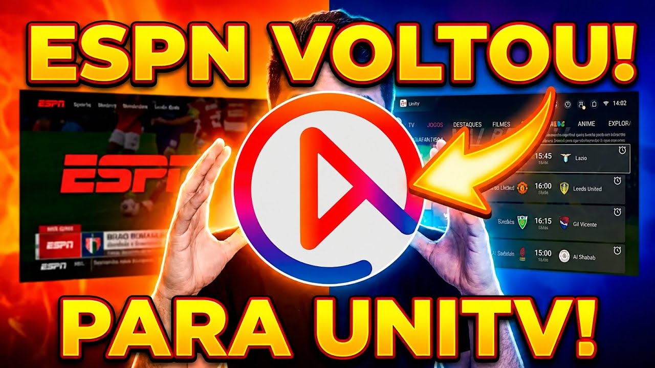 🔥 ESPN VOLTOU NA UNITV! VEJA COMO ATIVAR AGORA, SOLU&Ccedil;&Atilde;O DEFINITIVA ✅ 