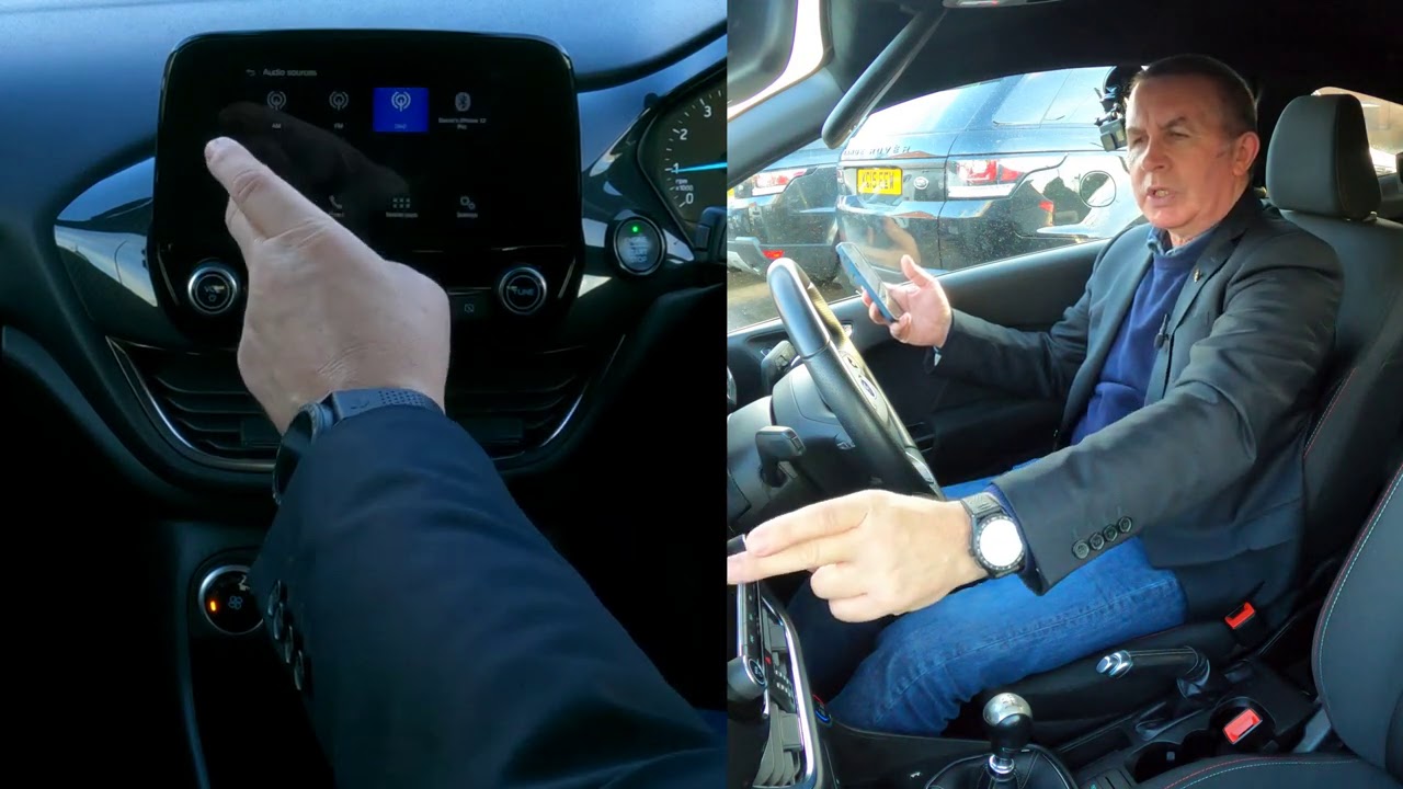 How to use the Apple Carplay System in a 2018 Ford Fiesta