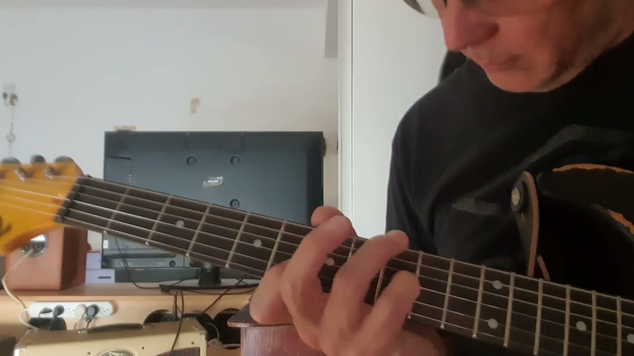 John Scofield chromatic lick
