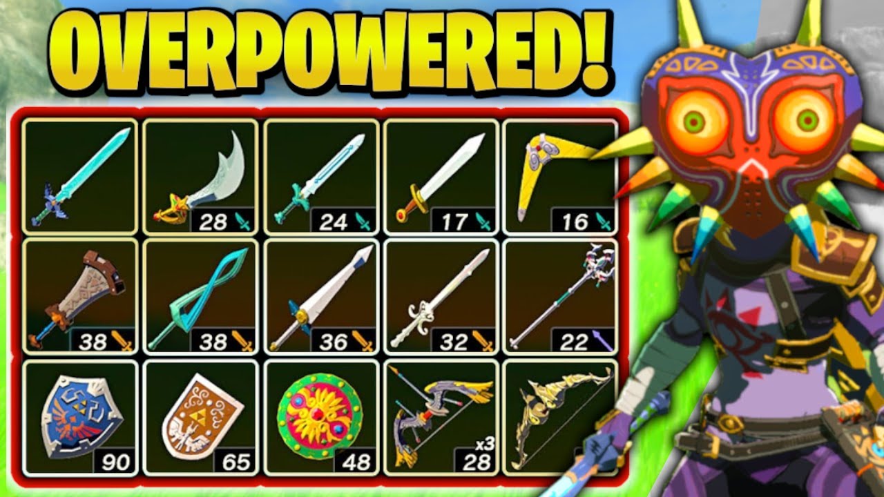 ALLE 14 Legendären Waffen in Zelda TotK, die du JETZT haben musst🔥!