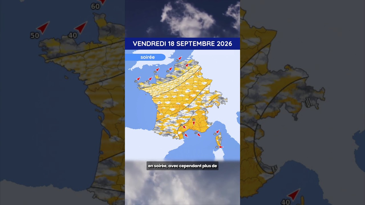 Weather Forecast for Friday, September 18 to Sunday, September 20, 2026