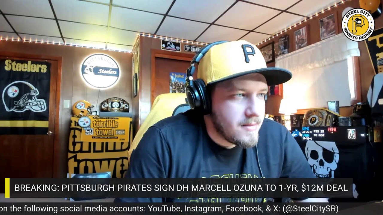 BREAKING: PITTSBURGH PIRATES SIGN DH MARCELL OZUNA!!