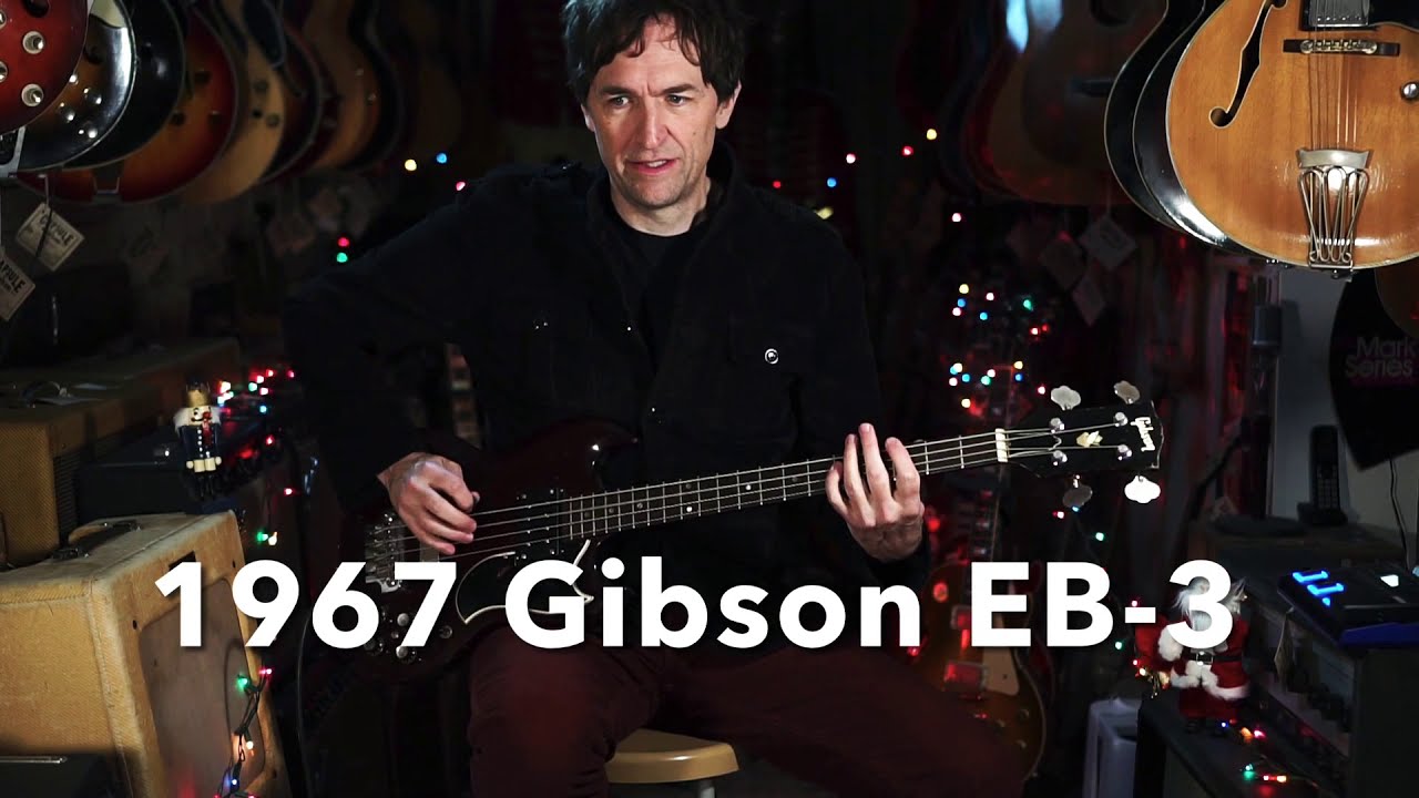 1967 Gibson EB-3 Tone Demo - Merry Xmas Everybody 🎄🎅🏻🎸