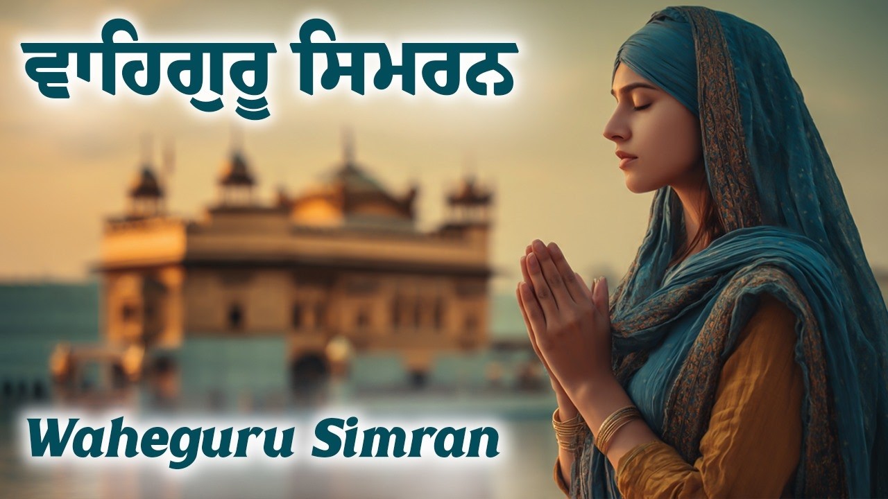 Waheguru Simran | ਵਾਹਿਗੁਰੂ ਸਿਮਰਨ ~ Best Relaxing Music #waheguruji #waheguru #wmk #wahegurusimran