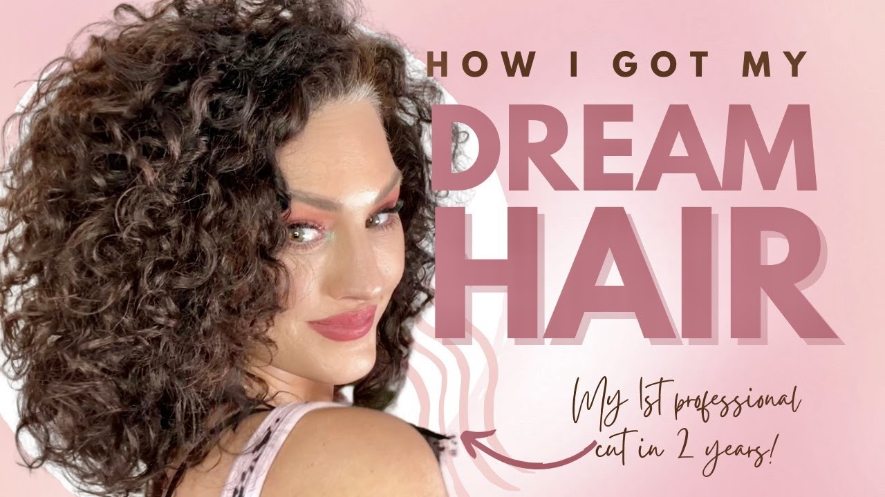 I GOT A CURLY HAIRCUT | My 1st Professional Cut in 2 Years