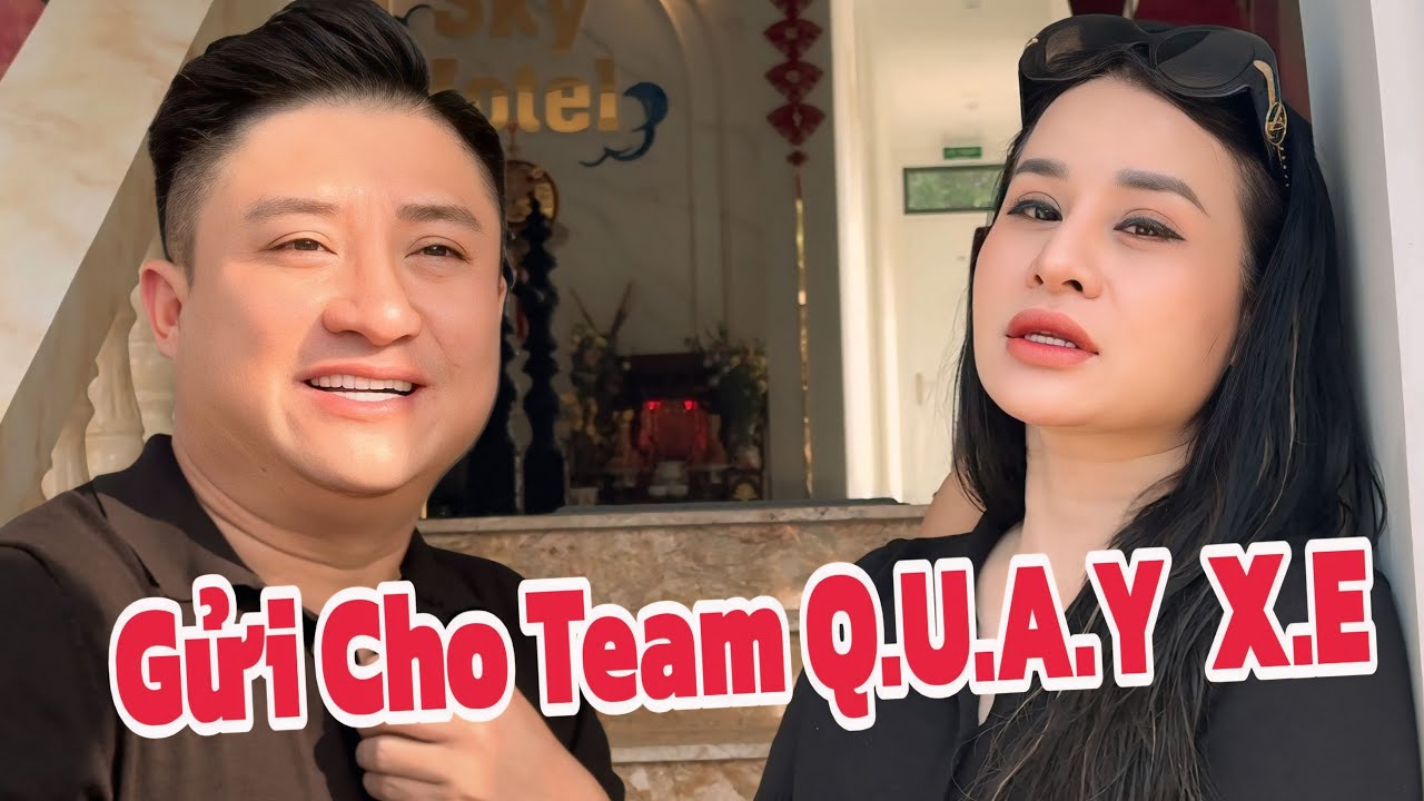 Hồng Ni, Bầu Show Huy Lê thông báo Lịch Trình đi chơi Tết cho team Q.UA.Y X.E sáng 22/2