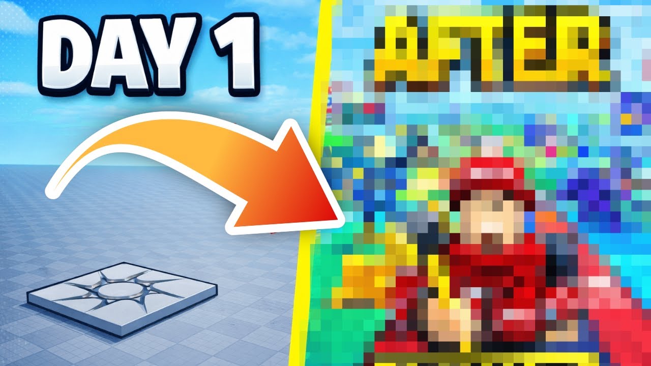 I Made a Roblox Game in 1day