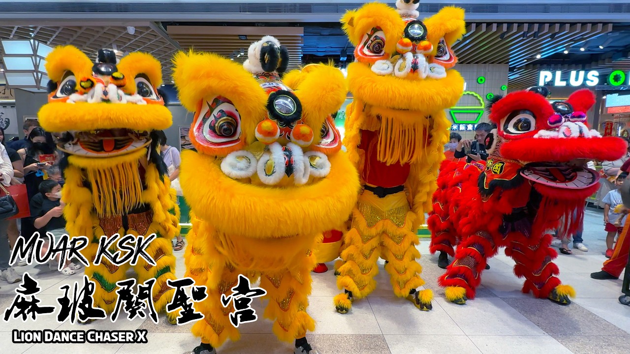 CNY 2026 | Muar KSK Lion Dance 麻坡关圣宫 | 四狮来财 开张贺庆 舞狮采青 鼓乐伴奏 Sunway Velocity Mall