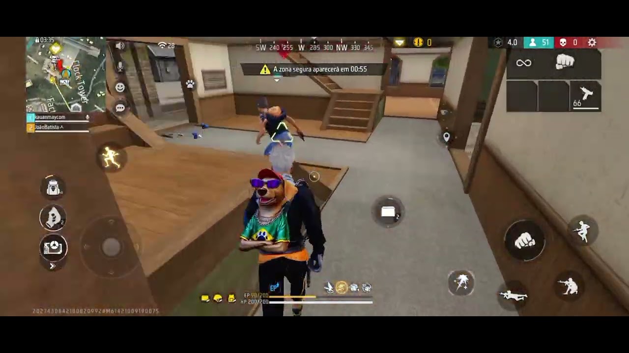 Jogando Br ranqueado  com meu amigo